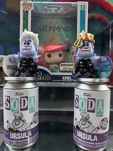 Funko Pop!: Die kleine Meerjungfrau Disney Amazon Exclusive & Ursula Soda Chase Set - Bild 1 von 7