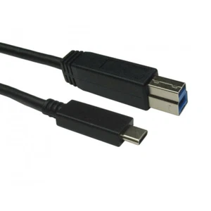 Cable de impresora USB C a USB 3.1 Gen 2 tipo B transferencia rápida de datos tipo C 3 m - Imagen 1 de 3
