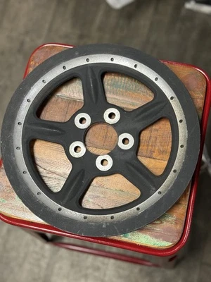 2007-2012 Harley Davidson Sportster 1200 XL1200N Rear Drive Belt Pulley - Image 1 of 4