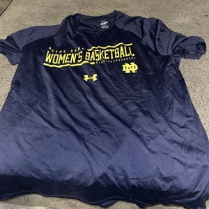 Notre Dame Damen Basketball Under Armour Tshirt Team Medium Team Issue - Bild 1 von 4