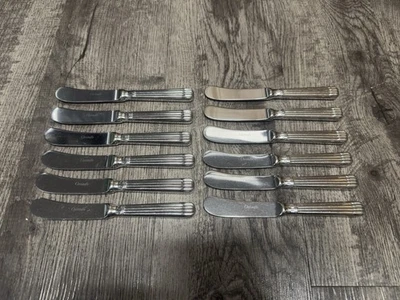 Cuchillo de mantequilla de acero inoxidable Christofle Osiris (precio por uno) Foto 1 de 4