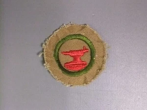 Boy Scout square merit badge Blacksmithing 2255NN - Picture 1 of 1