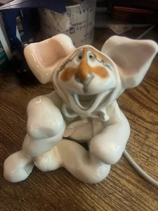 Vintage Robin Russell Figurine Tiger In A Bunny Suit Signed - Picture 1 of 6