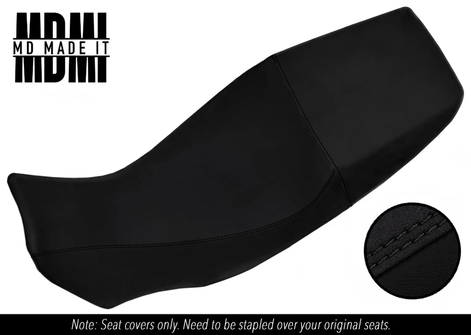 SE ADAPTA A YAMAHA TDM 850 4TX 96+ FUNDA ASIENTO VINILO AGARRE PERSONALIZADO PUNTADA NEGRA Foto 1 de 4