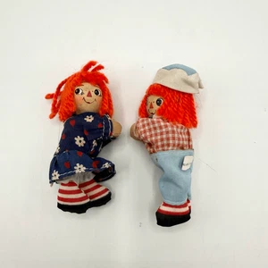De colección 1978 Raggedy Ann and Andy Pencil Hugger coleccionables - Imagen 1 de 6