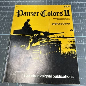 Panzer Colors II Markings of the German Army Panzer Forces 1939-45 Softcover - Foto 1 di 4