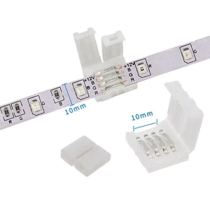 Wire Strip Lights Connectors LED Strip Accessories RGB LED Tape Connector - Picture 1 of 14