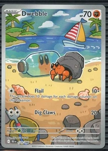2025 Pokemon SV: BLK EN-Black Bolt #129/086 Dwebble - Picture 1 of 2