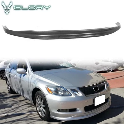 Fits 06-07 Lexus GS300 GS350 GS430 4Dr Sedan TTE Style Front Bumper Lip PU - Изображение 1 из 4