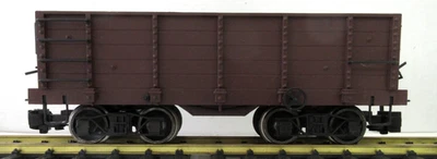 Bachman G Scale #98570 "G' Wood Ore Car Undecorated w/ METAL WHEELS - Image 1 of 4