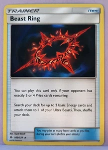 Pokemon - Beast Ring - Rare 102/131 - 2018 Forbidden Light - Picture 1 of 1