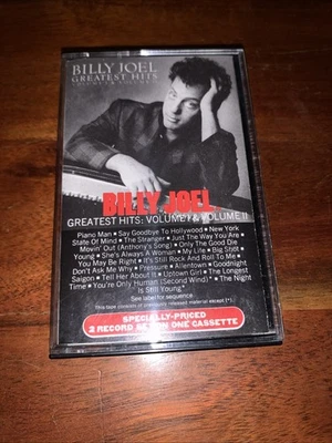 Billy Joel Greatest Hits Volume 1 Volume 2 Cassette Tape 1985 Vintage Foto 1 de 4