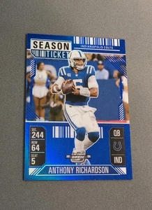 Boleto de temporada 2024 Panini Contenders Optic - Anthony Richardson 69/99 - Colts - Imagen 1 de 3