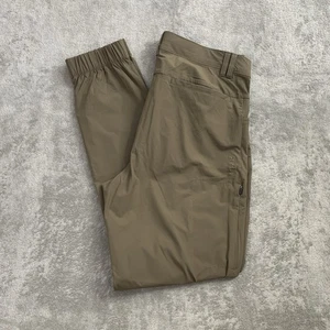 BYLT Ace Jogginghose Herren 31x28" braun Golf Arbeit Büro Freizeit Stretch Hose - Bild 1 von 16