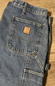 Carhartt B73 DST Double Knee Original Fit Blue Jeans Gr. 42x30 (40x30) - Bild 1 von 12
