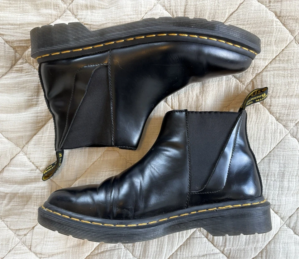 Кожаные ботинки челси Dr. Martens модель Bianca размер 8 - Изображение 1 из 4