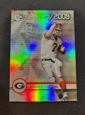 2009 Press Pass подпись издание класса Matthew Stafford #CL-2 дебютант RC - Изображение 1 из 2