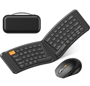 ProtoArc Ergonomic Foldable Keyboard Mouse, XKM03 Portable - Picture 1 of 6