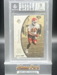 1999 SP Authentic Larry Parker Future Watch Rookie #0270/1999 Chiefs #135 BGS 9 - Picture 1 of 2