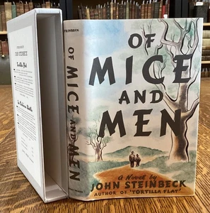 1990 Of Mice and Men by John Steinbeck - First Edition Library FEL Facsimile - Picture 1 of 14