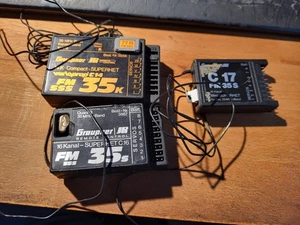 3 Graupner Empfänger 35 mhz C14 C16 C17 - Bild 1 von 3
