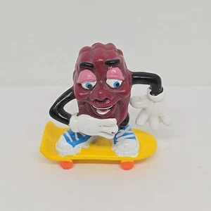 Figura de monopatín vintage California Raisin, HARDEES, CARLS JR, 1988 Aplausos - Imagen 1 de 1