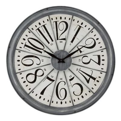 La Crosse Clock 404-3950 20-Inch Gray Alice Quartz Wall - Image 1 of 4