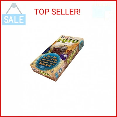 Asmodee Ticket to Ride EE. UU. 1910 Juego de Mesa Expansión - Ruta de Tren - Construcción Stra Foto 1 de 2