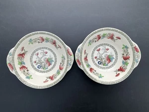 Vintage Johnson Brothers England Indian Tree Set of 2 Salad Soup Bowls - Picture 1 of 7
