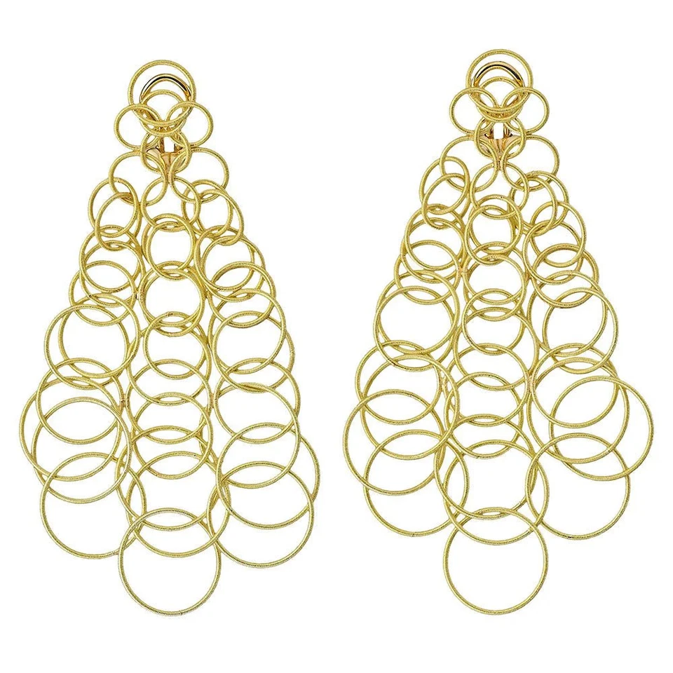Buccellati 18k Yellow Gold Large Hawaii Earrings - Image 1 of 1