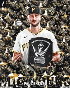 Paul Skenes Pittsburgh Pirates 8x10 photo 2025 CY Young Winner NL - Picture 1 of 1
