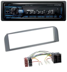 Alpine USB Bluetooth DAB MP3 Autoradio für Alfa Romeo 147, GT - anthrazit - Bild 1 von 9