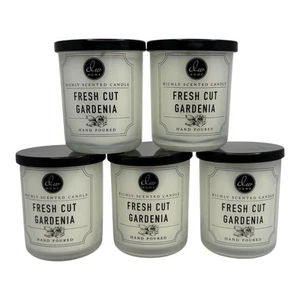 (5) DW Home FRESH CUT GARDENIA Single Wick Candles 4oz Each New - Picture 1 of 4