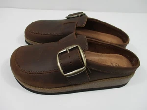 NEU White Mountain Fußbetten Bueno Clogs Pantoletten Damen Sandalen braun Größe 7 - Bild 1 von 4