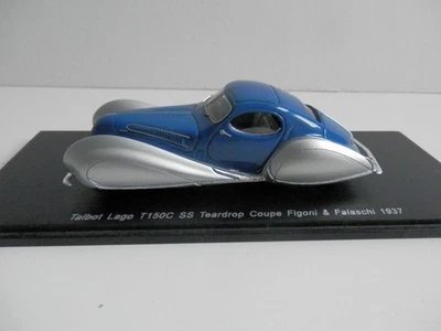 1/43 Scale Spark Model. S2705. Talbot Lago T150C Teardrop Coupe Figoni & Falasch - Image 1 of 4
