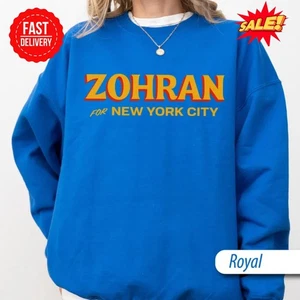 ZOHRAN for NYC Retro Sweatshirt: Political Pride Sweatshirt All Size - Picture 1 of 5