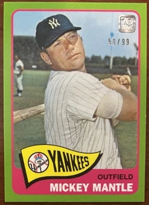Collezione Topps X Mickey Mantle 2021 - Mickey Mantle #34. 50/99 - Foto 1 di 2
