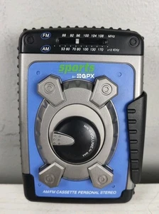 Sports by GPX C3317RS AM FM Personal Cassette Player Walkman untested - Picture 1 of 5