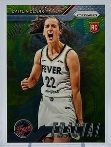 2024 Panini Prizm WNBA - Fractal Caitlin Clark #1 (RC) - Bild 1 von 2
