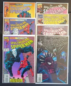 7 Stück Spectacular Spider-Man #204 205 206 207 208 209 210 (Marvel 1993) Sehr guter Zustand - Bild 1 von 8