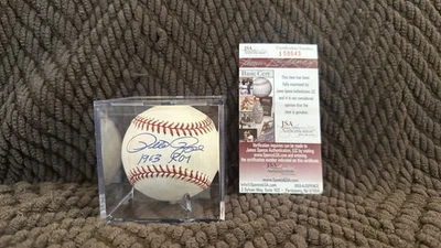 Pete Rose Reds 1963 ROY Signed Auto JSA Authenticated Ball - Image 1 of 3