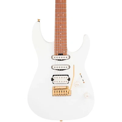 Charvel Pro-Mod DK24 HSS 2PT CM 电吉他 白雪公主 — 第 1/4 张图片