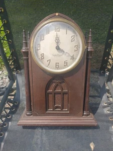 Reloj de manto eléctrico Wallace vintage sin probar - Imagen 1 de 10
