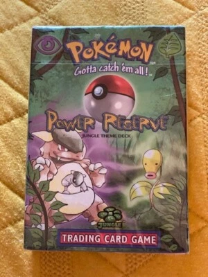 Pokemon Factory Sealed Power Reserve Theme Deck From Jungle - Image 1 of 3
