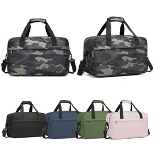 Holdall Carry-on Luggage 20L Travel Bag 40x25x20 Cabin Bag Camouflage Flight Bag - Picture 1 of 46