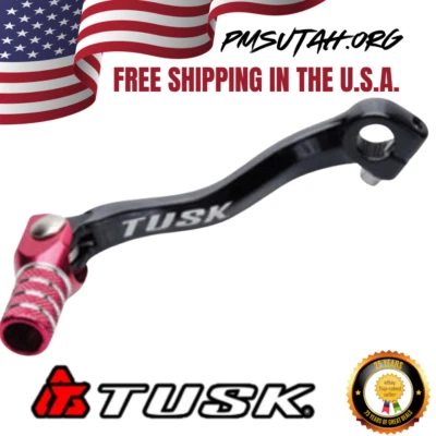 Pedal de cambio Tusk 1996-2002 Honda CR80R CR 80R 80 R Expert rojo palanca de cambios Foto 1 de 2