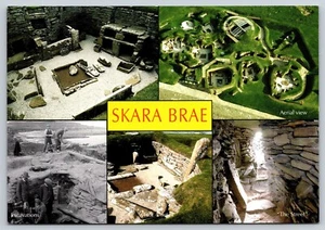 AK Skara Brae neolithisches Dorf Bucht von Skaill Orkney Foto Charles Tait - Bild 1 von 2