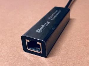 USB-C auf RJ45 Gigabit Ethernet Adapter 10/100/1000 für Chromecast mit Google TV - Bild 1 von 5
