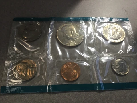 1980 - P United States Proof Set US Mint Susan B Anthony *FREE SHIPPING* Cover