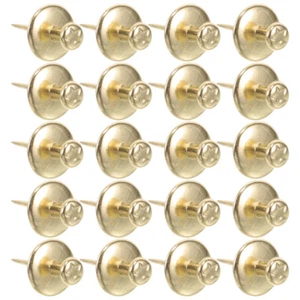 20 Pcs Wall Nails for Hanging Push Pin Hooks Bulletin Board Pins Masonry - Picture 1 of 12